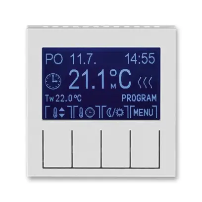 termostat programovatelný LEVIT 3292H-A10301 16 šedá/bílá